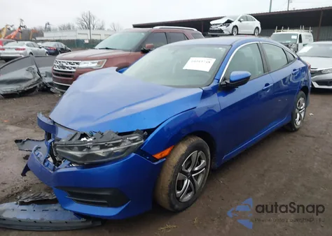2018 Honda Civic Lx из США, поврежденный, VIN 2HGFC2F50JH587377